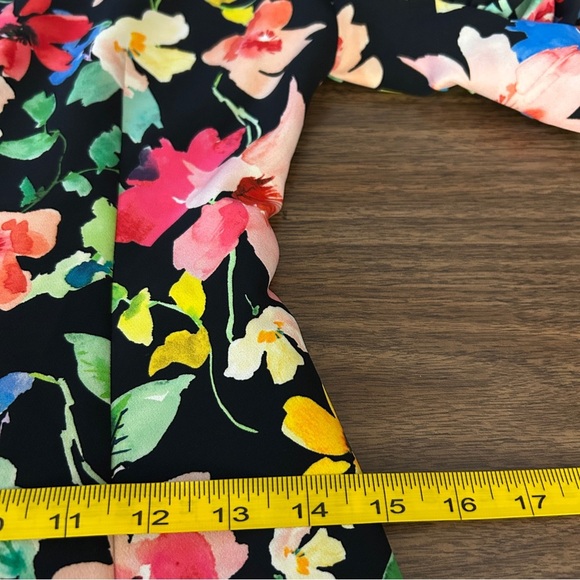 ❤️ Zara Multicolor Floral Mini Dress S - Picture 8 of 12